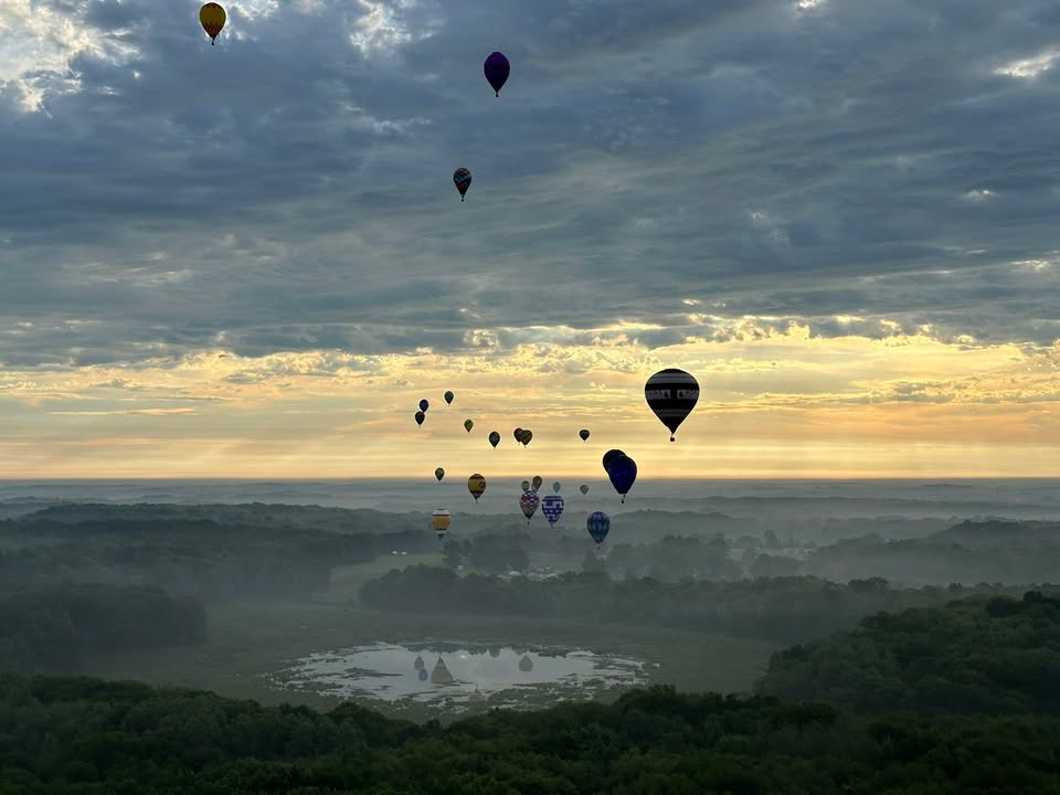 This morning’s flight.