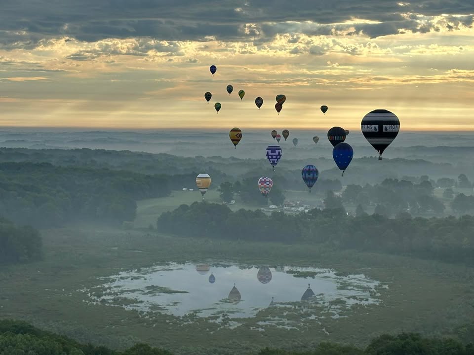 This morning’s flight.
