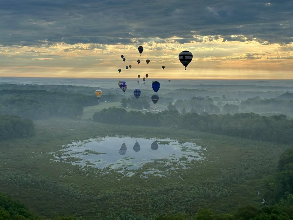 This morning’s flight.