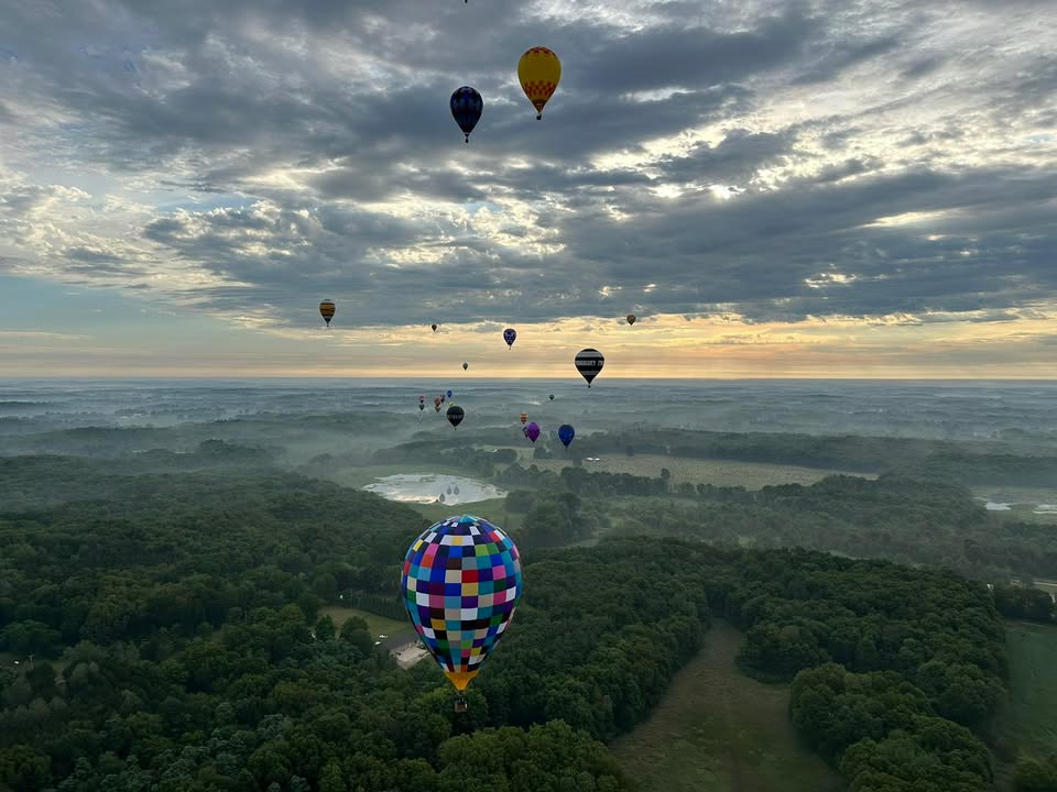 This morning’s flight.