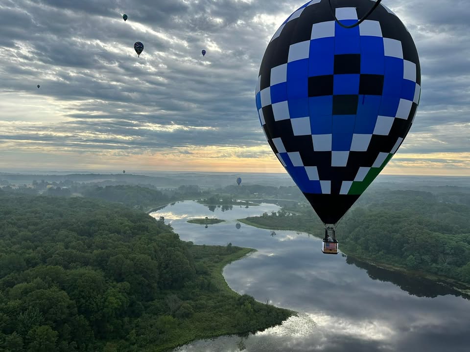 This morning’s flight.