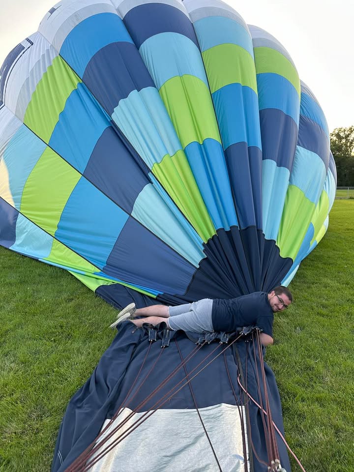 Gorgeous flight over the Marion area last night.