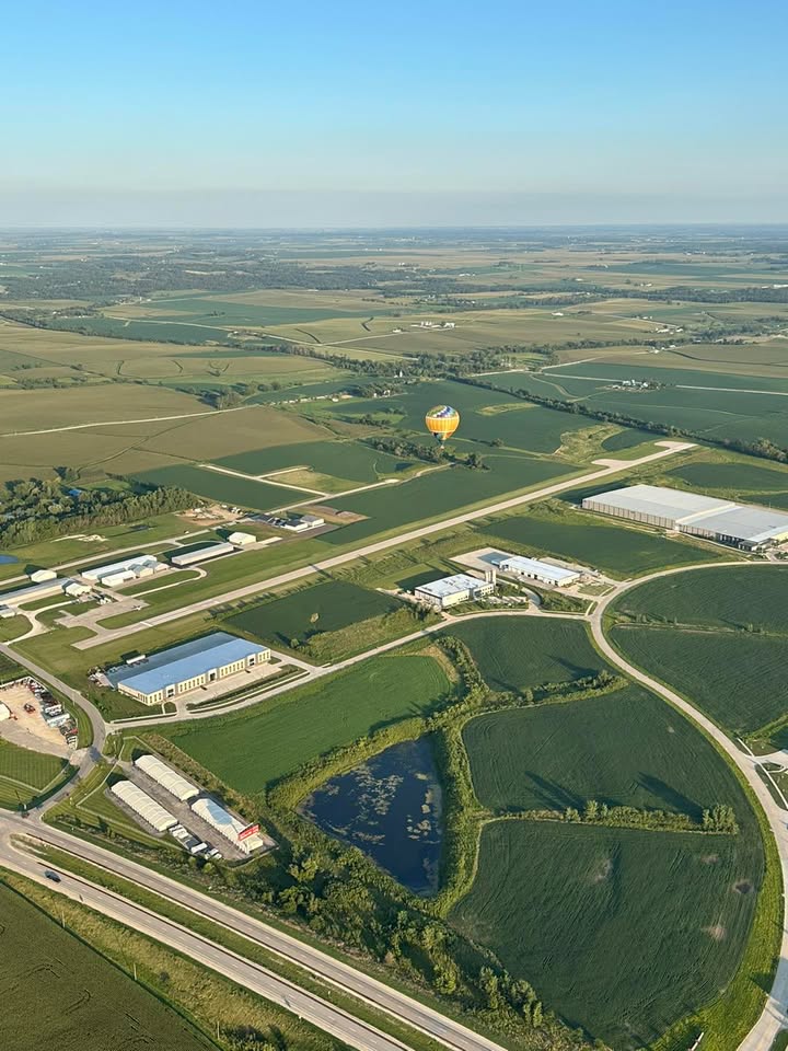 Another day, another beautful flight over our area!