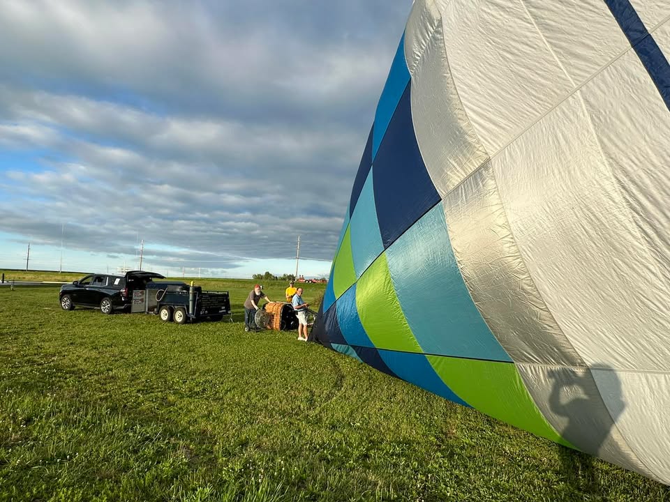 Jude‘s birthday Flight last night.