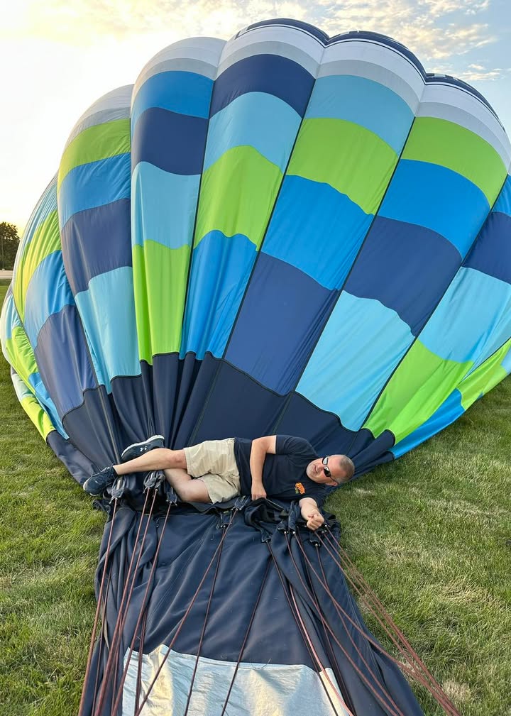 Flew from Bass Farms last night over Iowa crops.