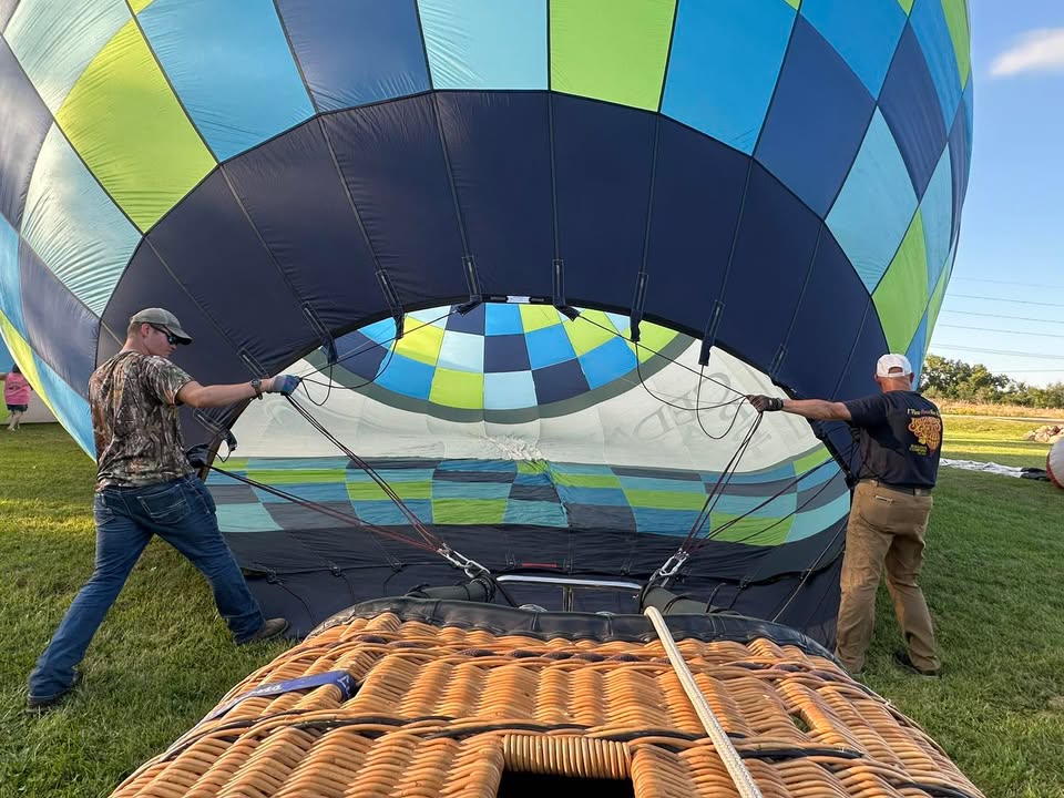 Our flight over Cedar rapids last night.