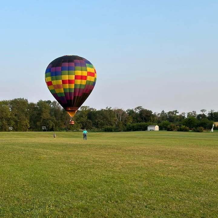 Beautiful flight from Bass Farms over the farm fields!