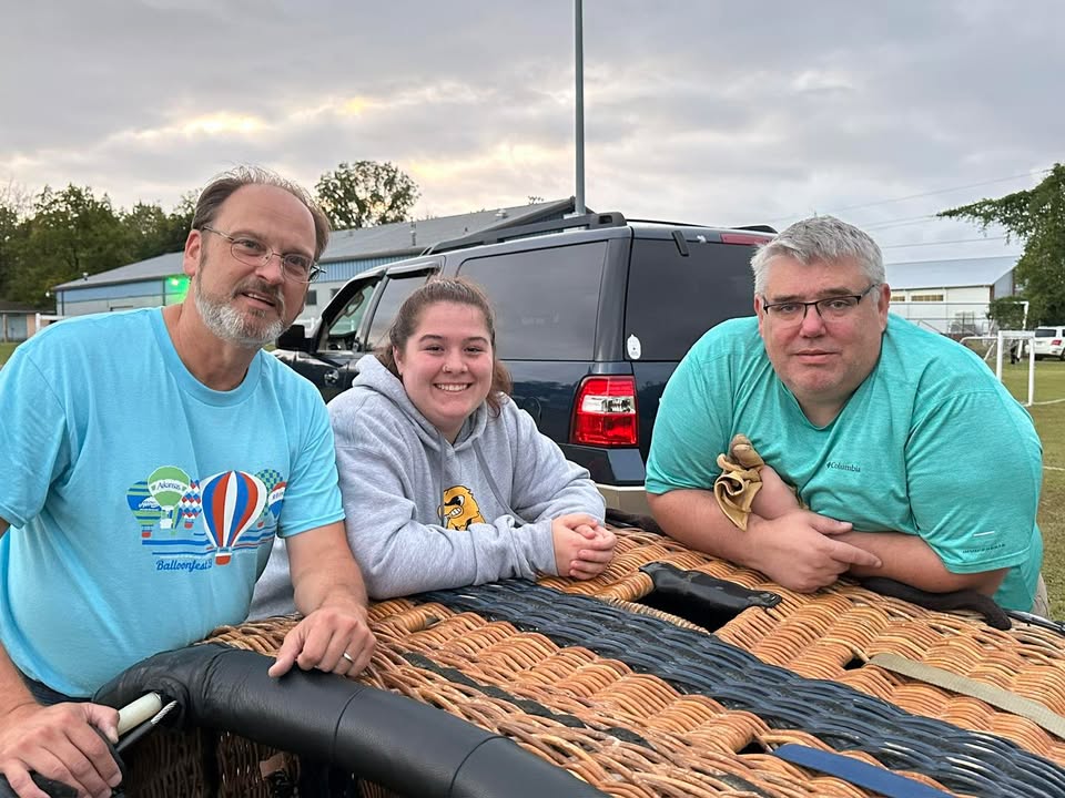 Traveled to Harrison, AR for balloon event.