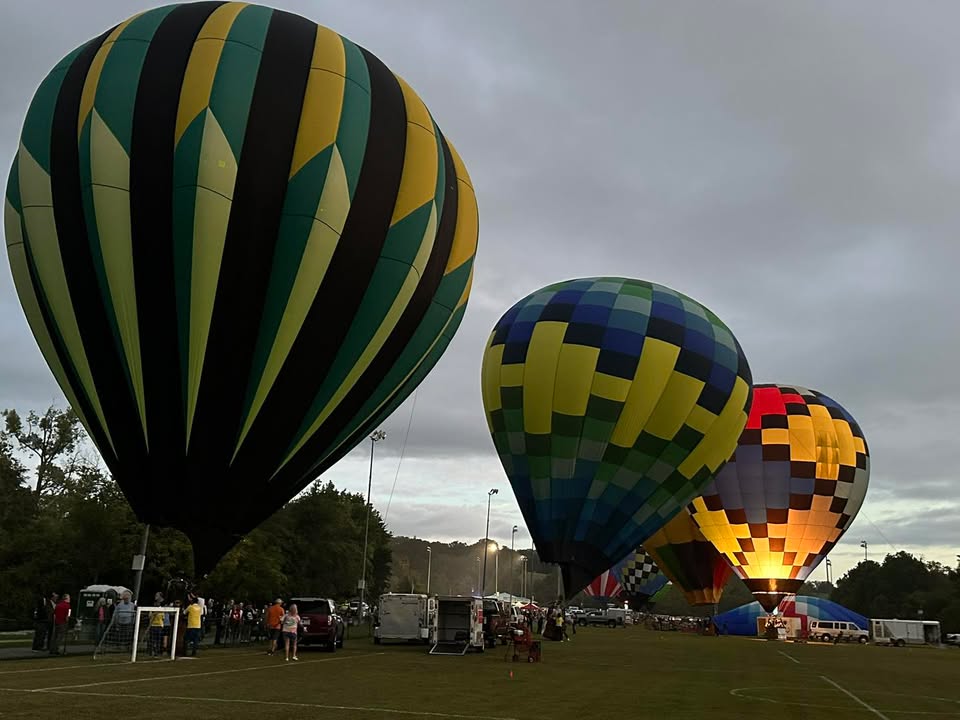 Traveled to Harrison, AR for balloon event.