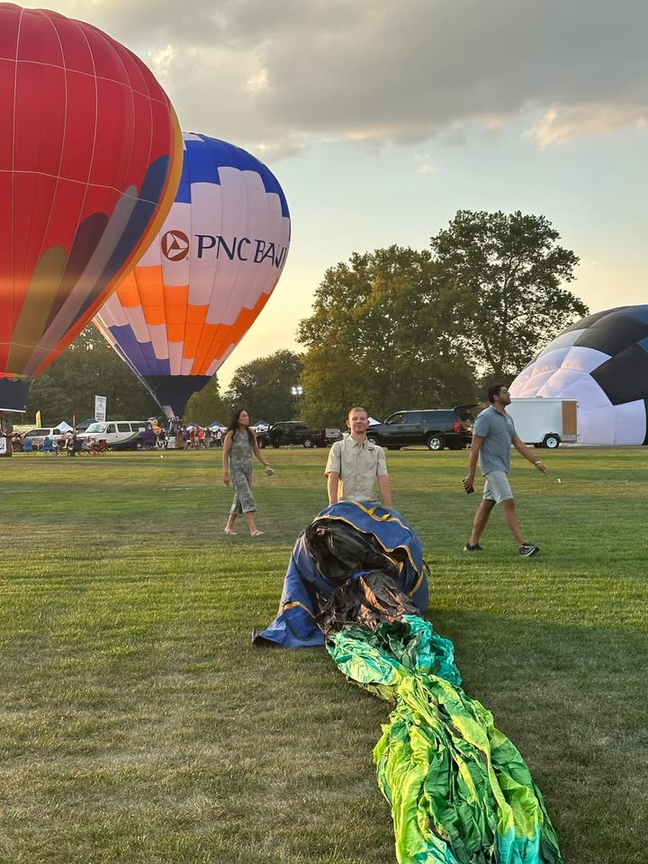 Shots from last night’s glow in Forest Park.