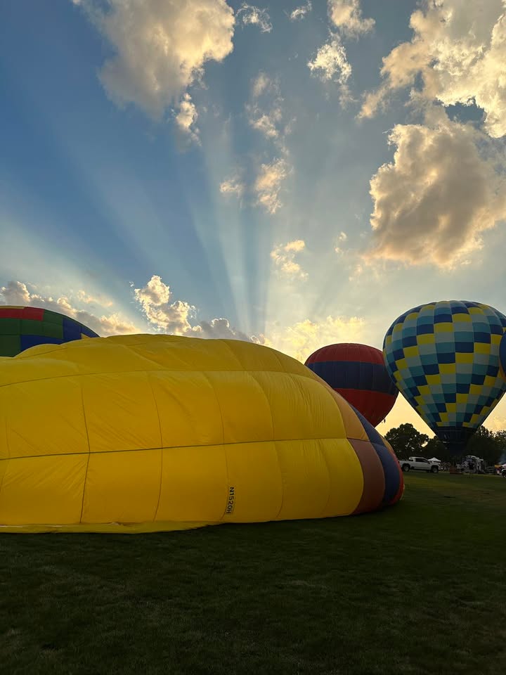 Shots from last night’s glow in Forest Park.