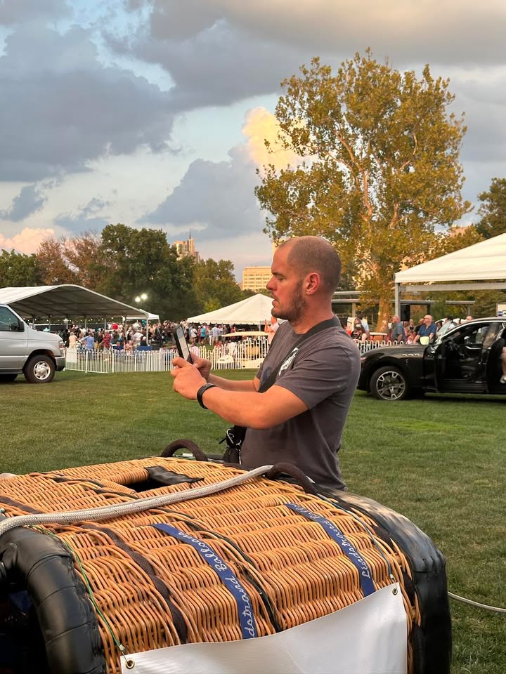 Shots from last night’s glow in Forest Park.
