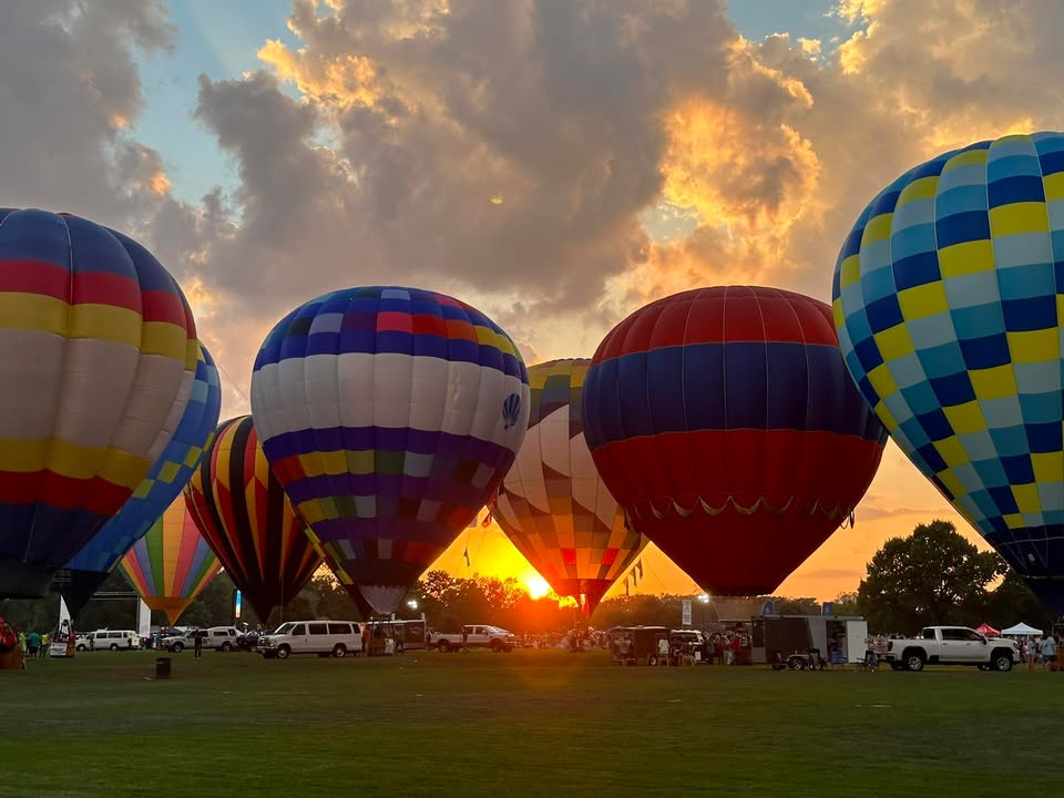 Shots from last night’s glow in Forest Park.