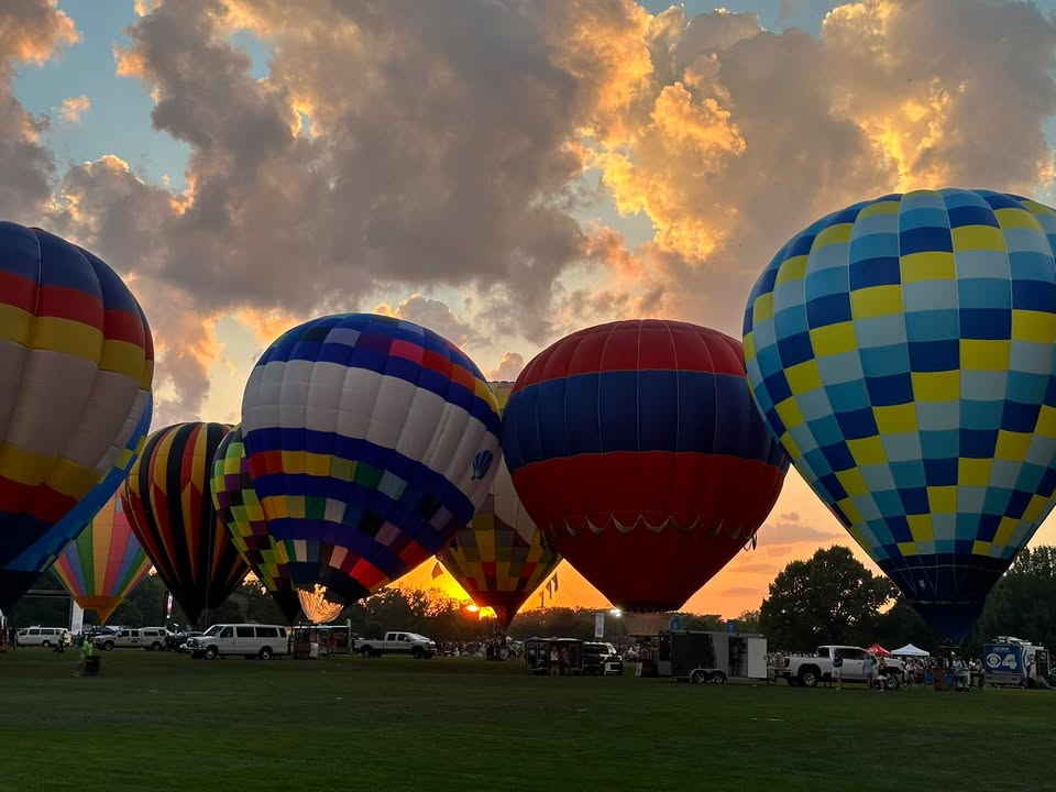 Shots from last night’s glow in Forest Park.